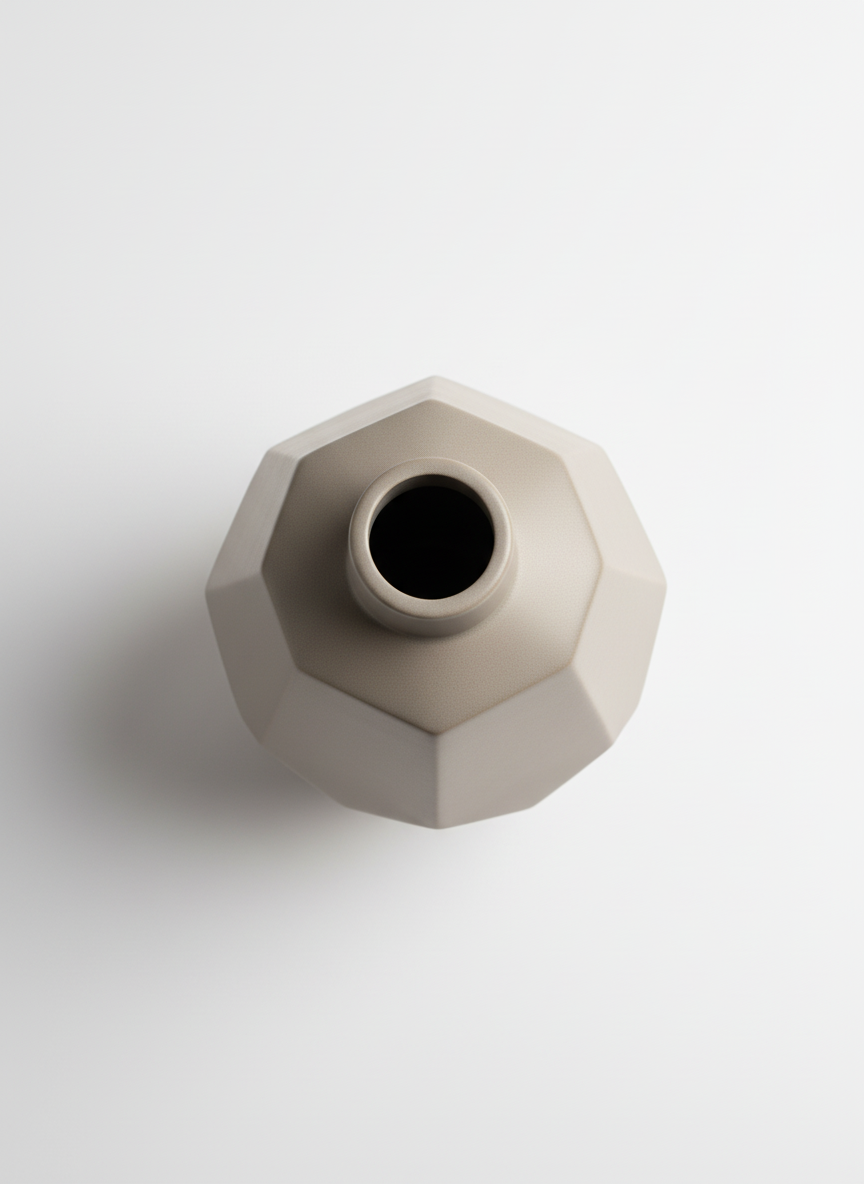 Geometric Decorative Vase