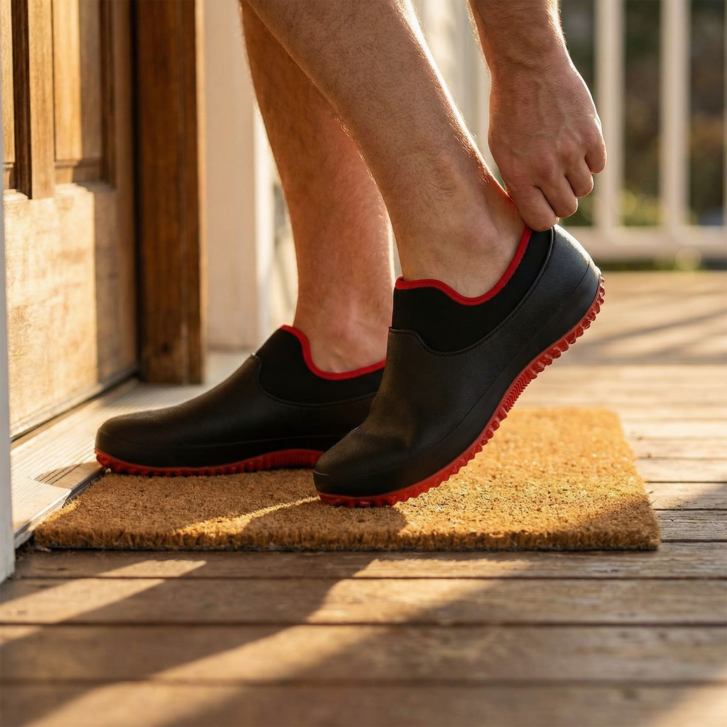 Slip-On Work Shoes Waterproof Non-Slip Comfortable For Men And Women