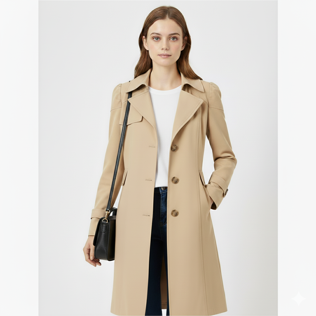 Manteau femme long hiver imperméable | Élégance & Protection