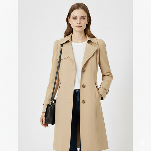 Manteau femme long hiver imperméable | Élégance & Protection