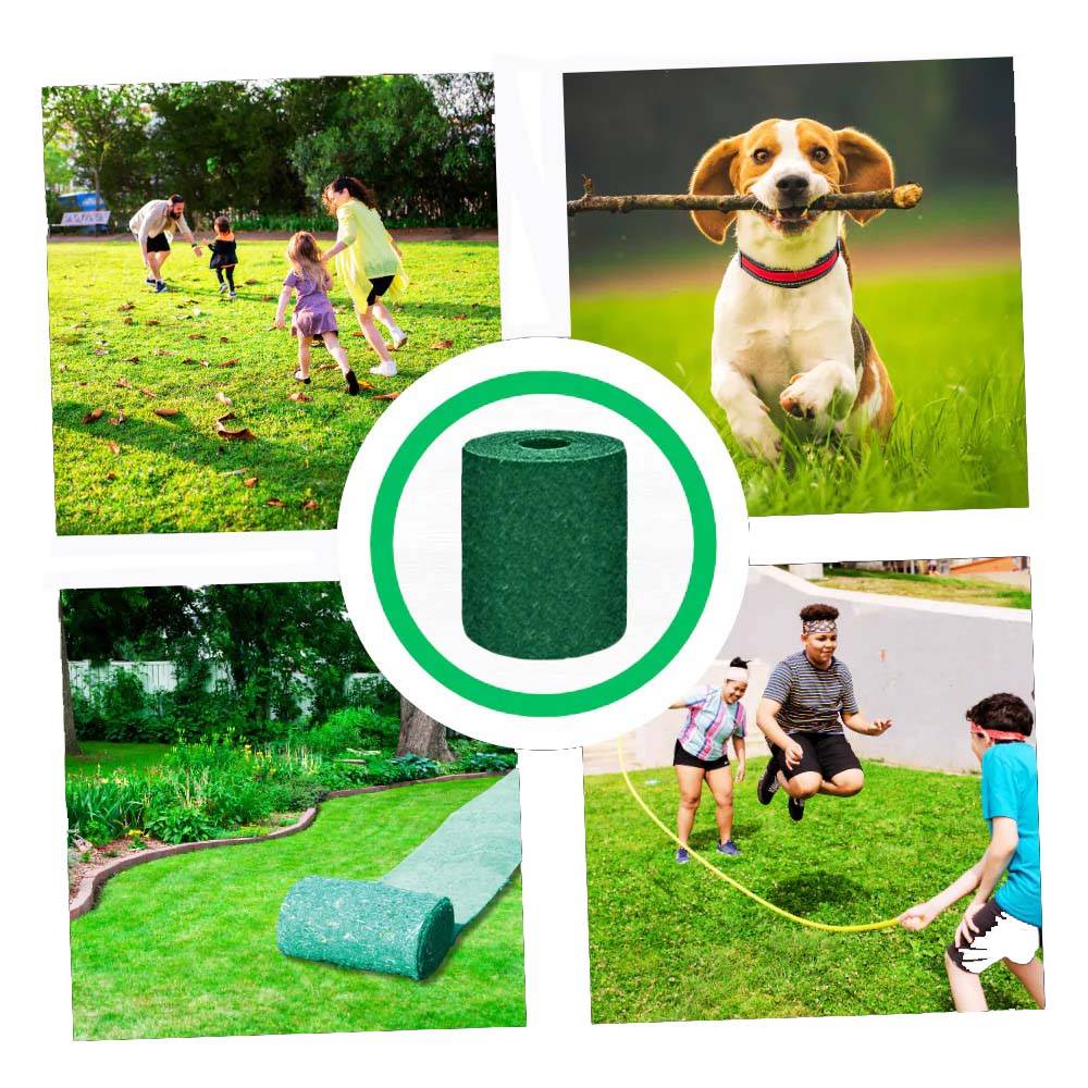 Grass Seed Mat Quick Fix Green For Fast Lawn Repair