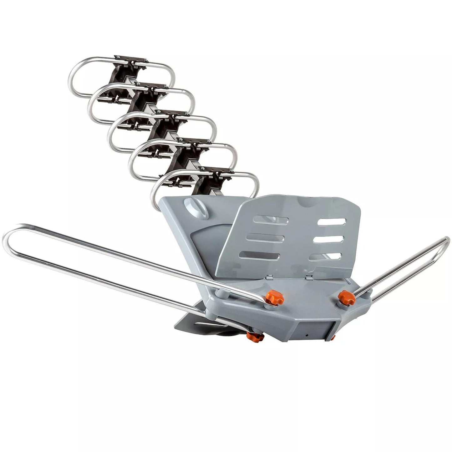 Digital HD TV Antenna Long-Range With 360-Degree Rotating Motor And Mounting Pole