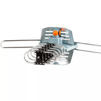 Digital HD TV Antenna Long-Range With 360-Degree Rotating Motor And Mounting Pole