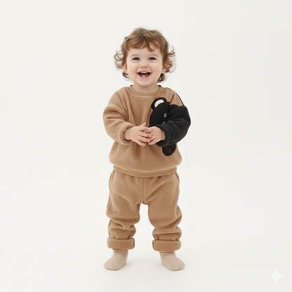 2-Piece Baby Set Soft Bear
