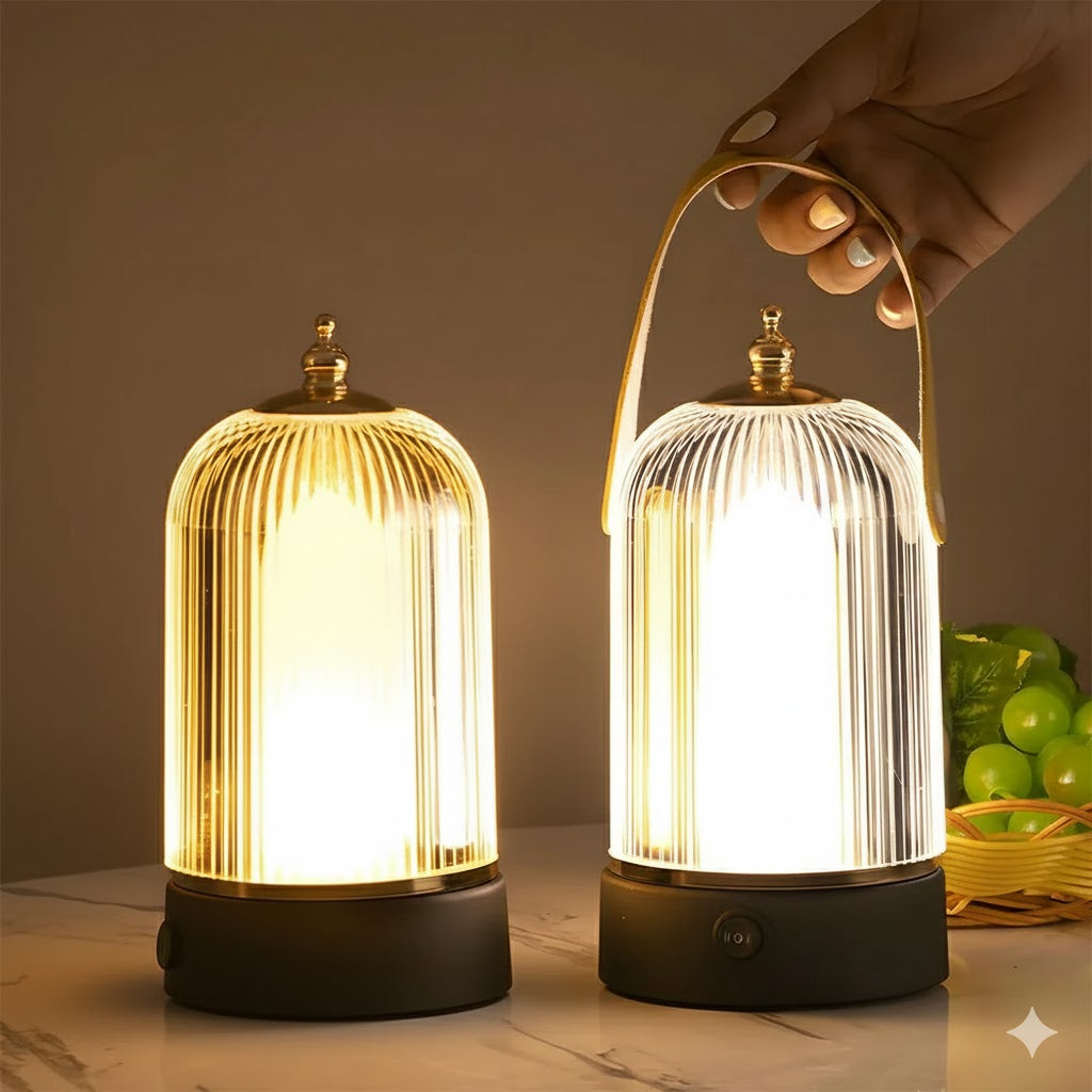 Rechargeable Vintage Dimmable Atmosphere Table Lamp