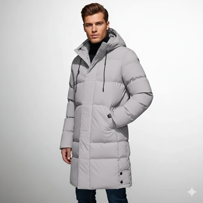 Parka homme hiver à capuche imperméable