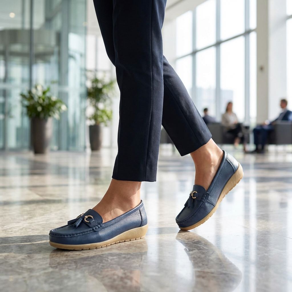 Women's Loafers With Orthotic Support For All-Day Comfort